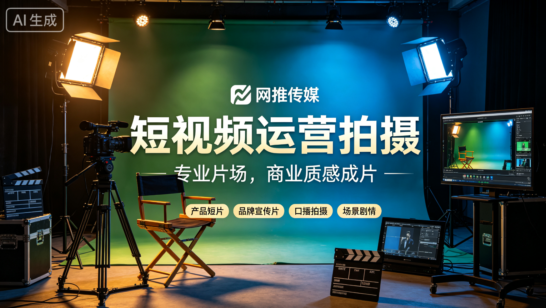 短视频运营宣传图